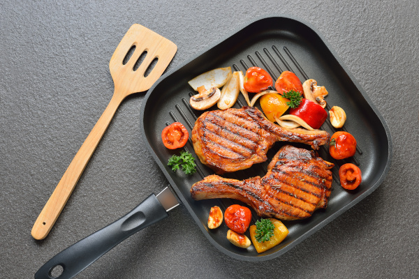 زمانی که تابه گریل مناسب است