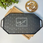 صفحه گریل چدنی 8 ضلعی | کیفیت رویال