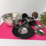 سرویس کاسه استیل 12 پارچه عرشیا