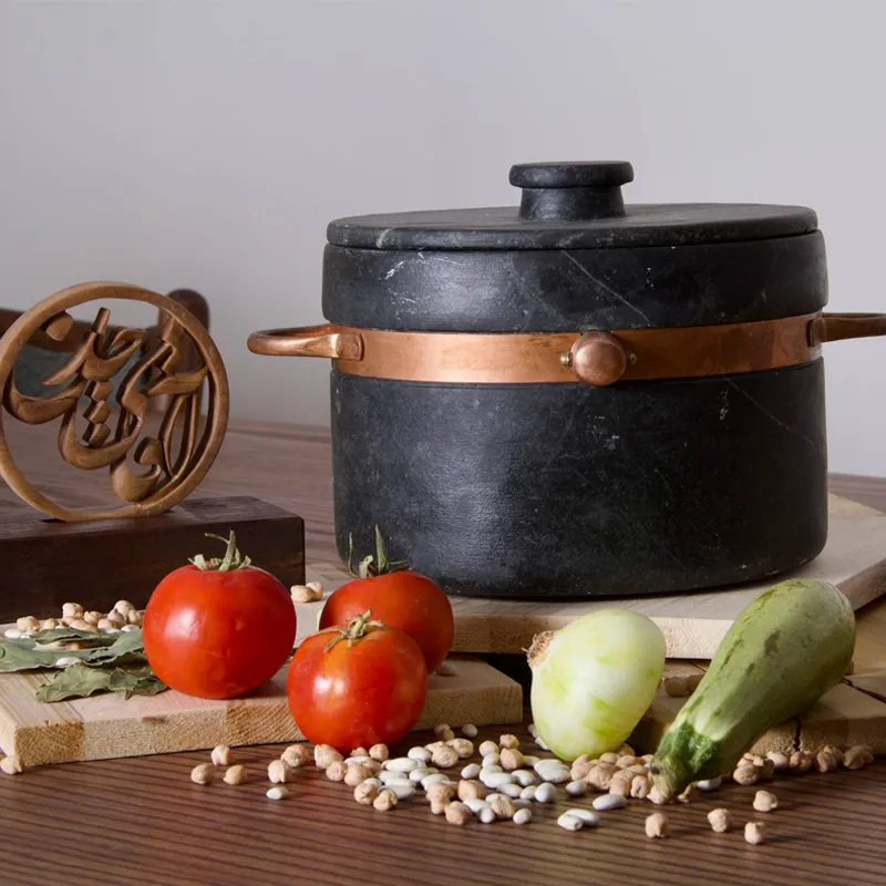 پک یلدایی قابلمه سنگی + چدن