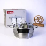 قابلمه استیل تک ویوالدی مدل آستر