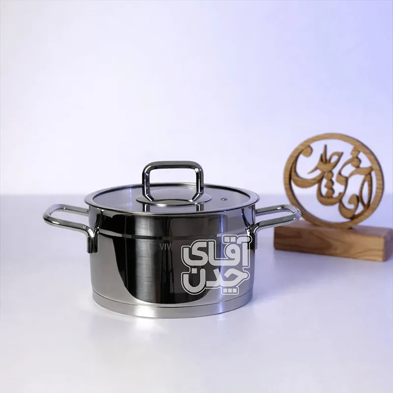 قابلمه استیل تک ویوالدی مدل روسو